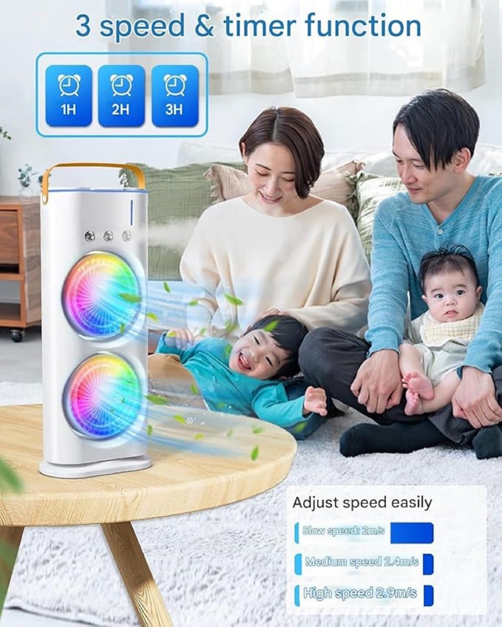Double Ended Spray Fan