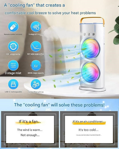 Double Ended Spray Fan